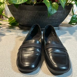 Easy Spirit sz 8 AA New Trend, Black, Leather Upper, Loafer